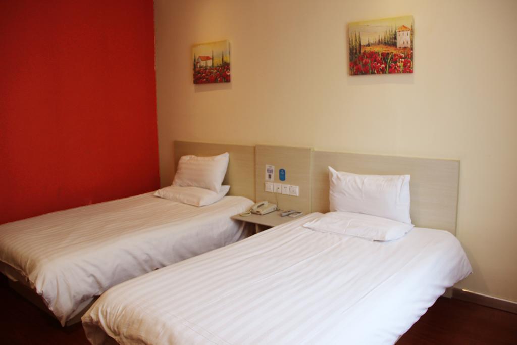 Hanting Express Tianjin Haixin District Yujiapu Zimmer foto